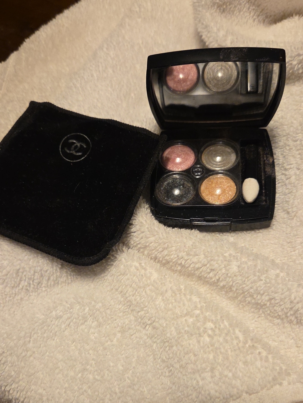 CHANEL Eyeshadow Quad Les 4 Ombres — 95 Sparkling Satins